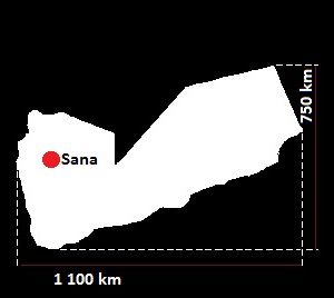 mapa Jemenu