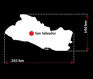 mapa Salwadoru