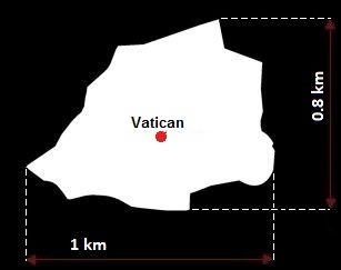 mapa Watykanu