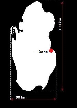 Doha mapa