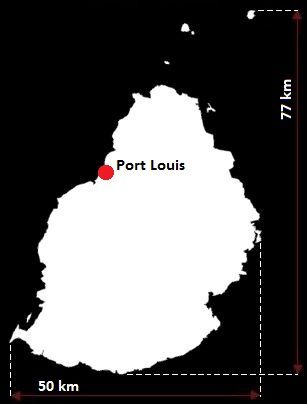 Port Louis mapa