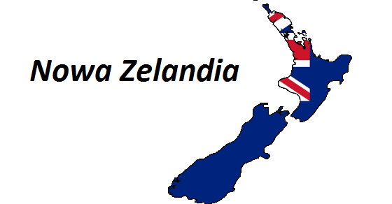 Nowa Zelandia grafika