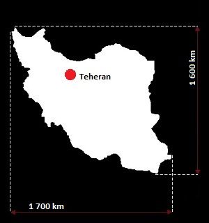 Iran wymiary