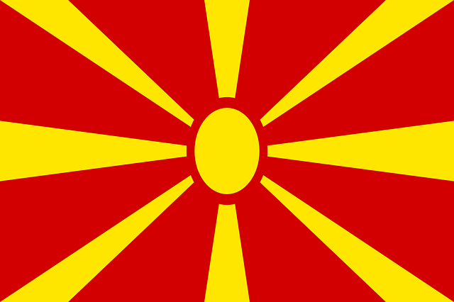 Macedonia flaga