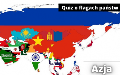 Quiz o flagach państw azjatyckich