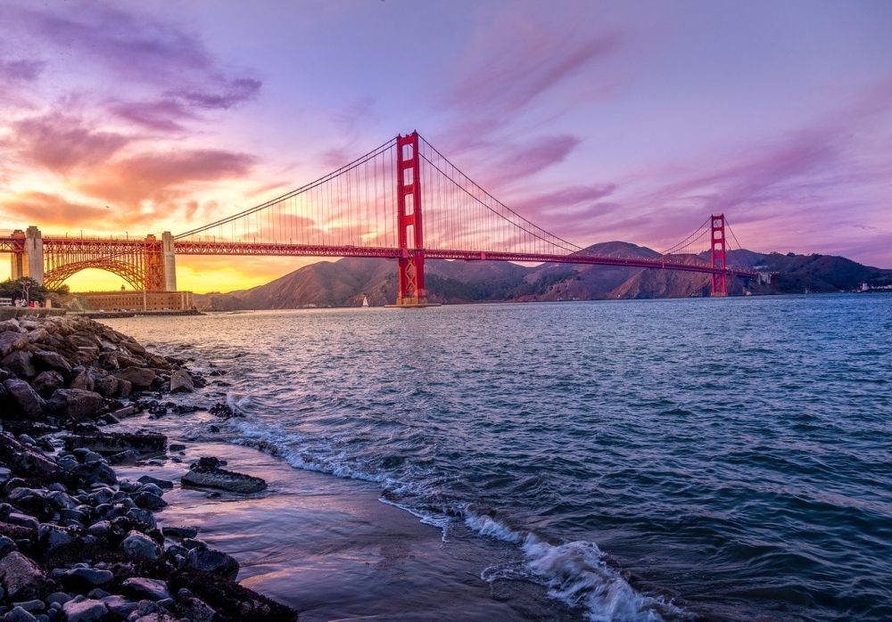 Golden Gate Bridge grafika