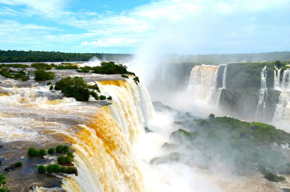 Wodospad Iguazú grafika