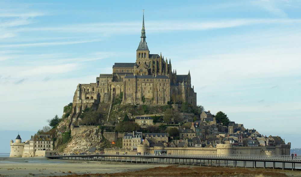 Mont-Saint-Michel grafika