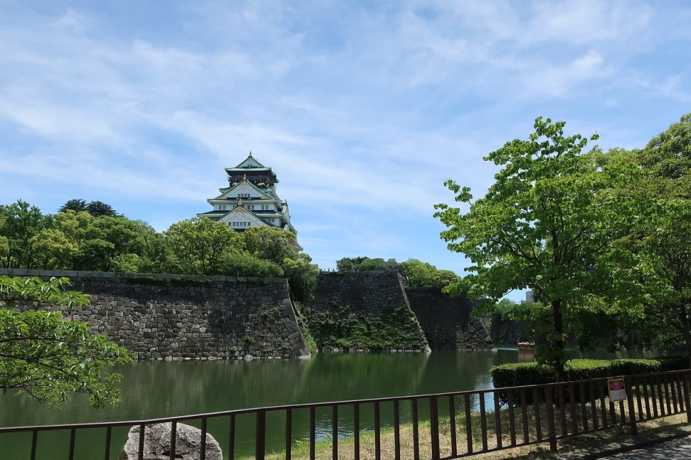 Zamek Ōsaka grafika