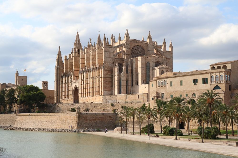 Katedra w Palma de Mallorca grafika