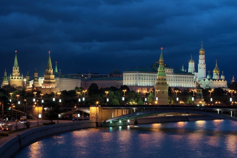 Kreml moskiewski grafika