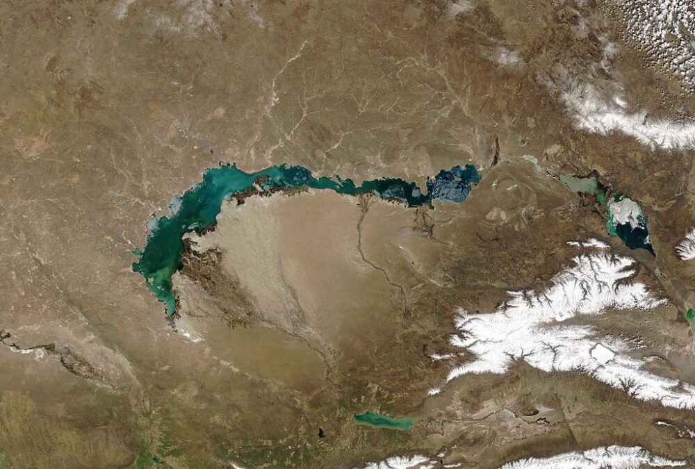 10 największych jezior w Azji