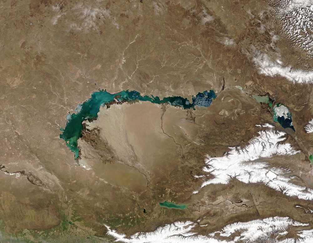 Jezioro Bałchasz grafika