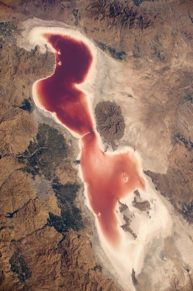 Jezioro Urmia grafika