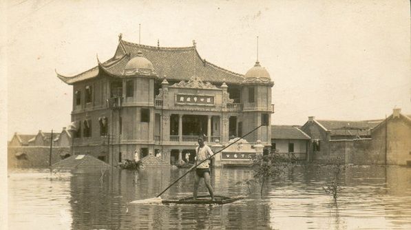 Powodź w Chinach w 1931 roku grafika