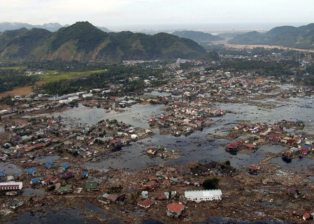 Trzęsienie ziemi i tsunami na Oceanie Indyjskim grafika