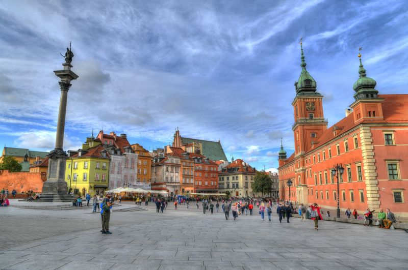Stare Miasto w Warszawie grafika