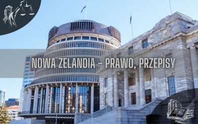 Nowa Zelandia prawo, przepisy