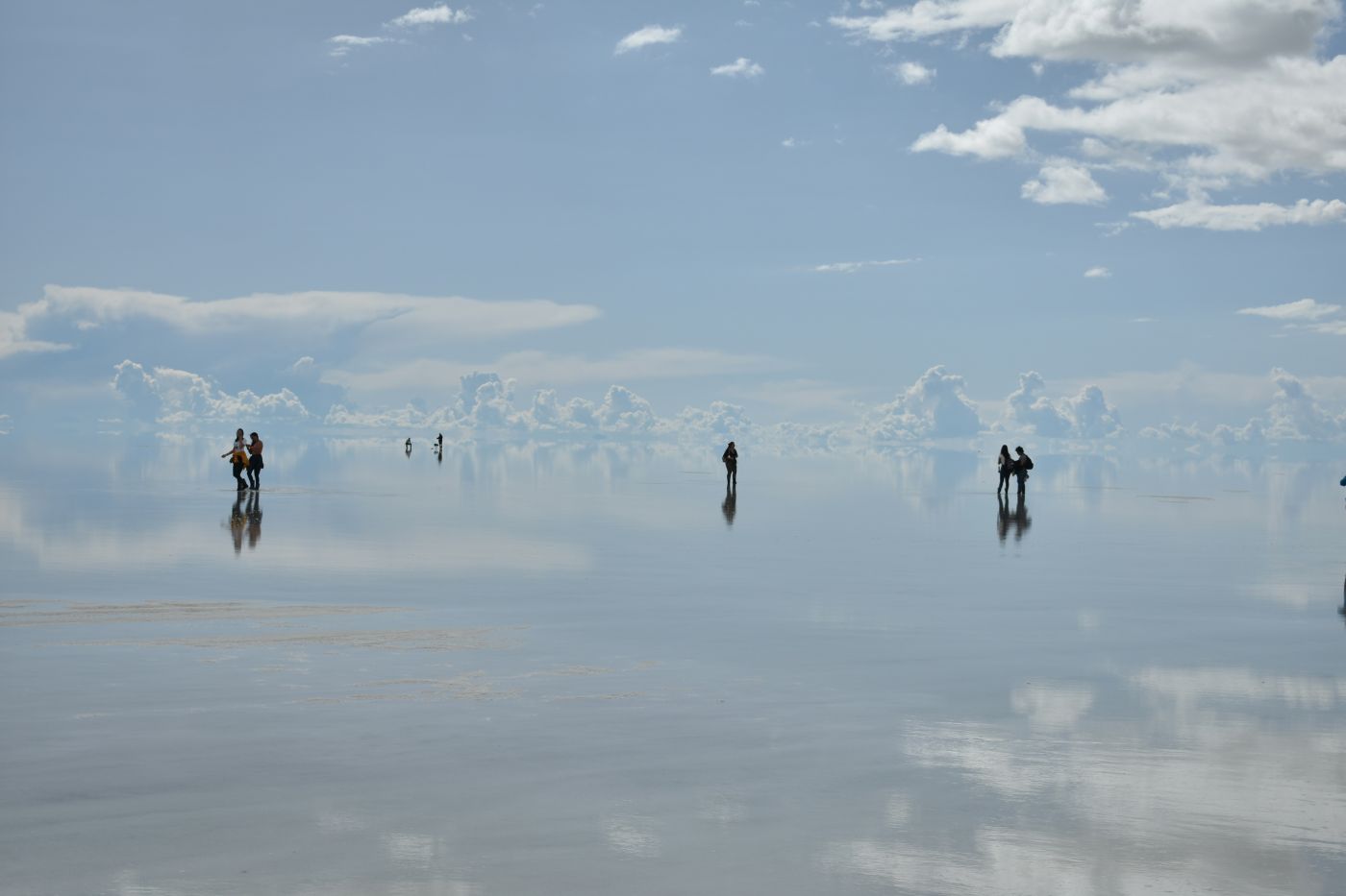 Salar de Uyuni chmury