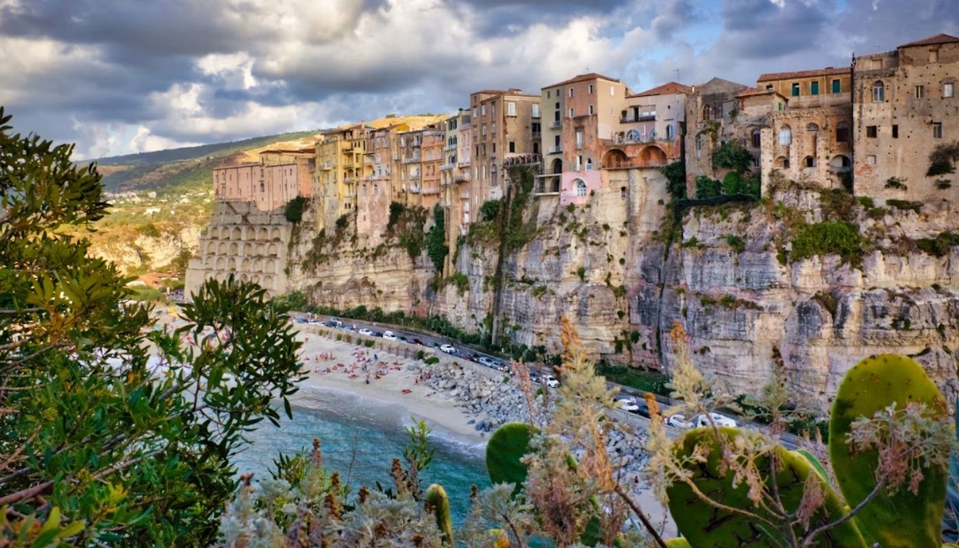 miasto Tropea w Kalabrii